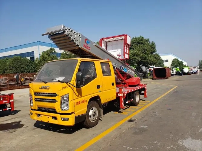 民众镇附近云梯车出租 砂石搬运